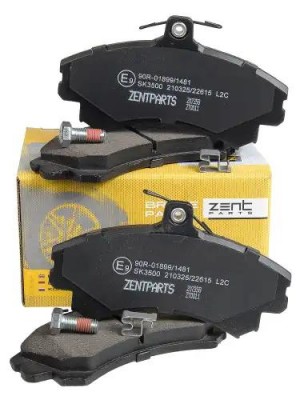 колодки дисковые передние!\ Mitsubishi Carisma 1.8GDi/1.9GDi 95>, Volvo S40 95-9 Z07358 ZENTPARTS