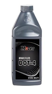 Жидкость тормозная DOT-4 910г MOZER 4606888 MOZER