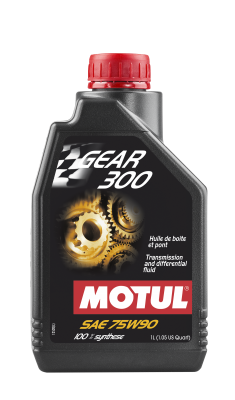 Масло трансмиссионное GEAR 300 75W90 GL-4/5 синт.1л MOTUL 105777 MOTUL