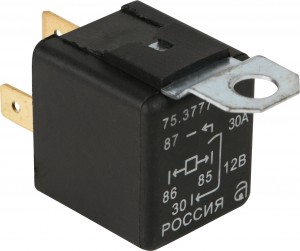 Реле стартера для а/м ВАЗ 2108, ГАЗель Бизнес (4-х конт.) 30А "АВАР" (75.3777-10 75377710 AVAR