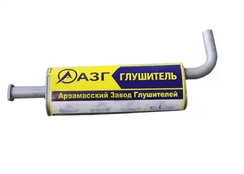 Глушитель ГАЗ-3302 Бизнес дв.CUMMINS 2.8 ЕВРО-5 усиленный АЗГ 3302120100850 AZG
