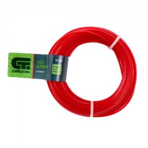 Леска для триммера 2.0мм 15м квадрат СИБРТЕХ 961555 SIBRTEC