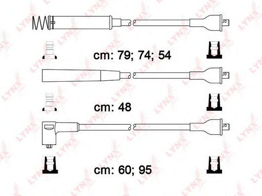Провод высоковольтный OPEL Corsa (88-) LYNX SPE5909 LYNXAUTO