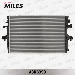Радиатор (паяный) VW Passat 10-/Golf VI 08- AMT/Transporter T5 3.2i V6/1.9TD/2.0 ACRB399 MILES