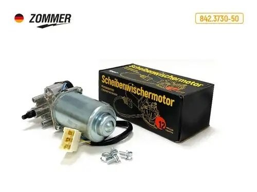 Мотор стеклоочистителя ВАЗ 2110, 2170, 2123, Калина (d=12 мм) 842.3730-50 ZOMMER