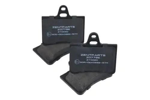 колодки тор. диск. зад. с антиск. пл.! (P61073)\ Citroen C5 1.6/1.8/2.0/2.2/3.0  Z07796 ZENTPARTS