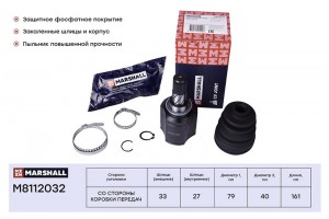 ШРУС внутр. Mitsubishi Lancer X 07- M8112032 M8112032 MARSHALL