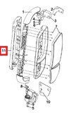 Накладка DONGFENG GX зеркала правого OE 8201124-C6101 DONGFENG