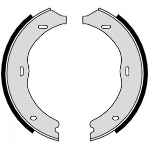 S50524 колодки бараб. ручника!\ MB W639 Viano/Vito 3.0-3.7i/2.0-3.0CDTi 03> S 50 524 BREMBO