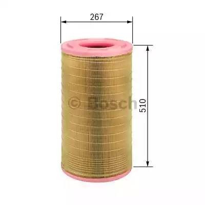 Фильтр воздушный MERCEDES Actros MP2,Axor 2 (533х267х160мм) BOSCH F 026 400 064 BOSCH