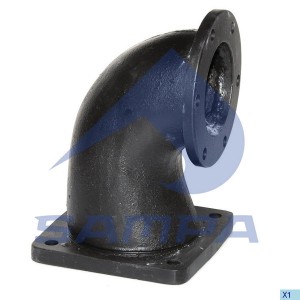 Труба глушителя промежуточная MAN TGA (между турбиной и горным тормозом) SAMPA 021269 SAMPA