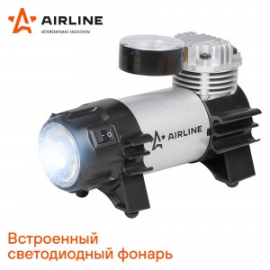 УД Компрессор 12В автомоб (30 л/мин, 7 АТМ)  AIRLINE CLASSIC-1 в сумке CA-030-01 AIRLINE