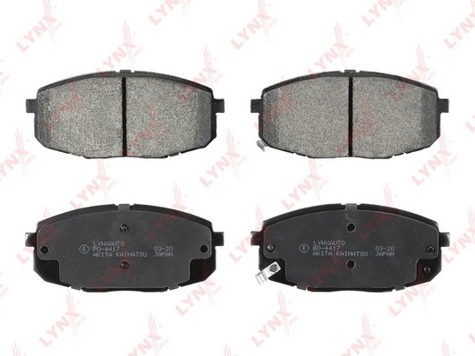 Колодки тормозные передние BD-4417 BD-4417 LYNXAUTO
