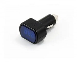 вольтметр в прикуриватель! ВМ-01 ( 3-30 В)\ 5095 VYMPEL