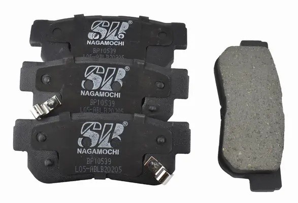 Колодки тормозные задние (HYUNDAI Elantra 06-, Sonata EF/NF, Santa Fe (SM) 01-06 BP10539 SB NAGAMOCHI