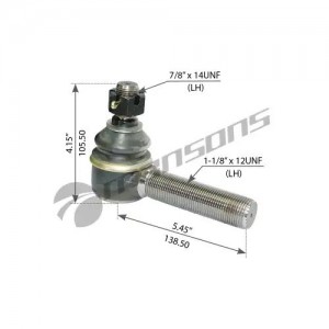 наконечник рулевой тяги !левыйFRL/INTERN/Volvo 780.239 MANSONS