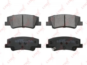 Колодки тормозные дисковые задние BD3638 LYNXAUTO