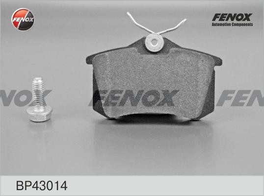 Колодки задние Audi A4, A6, A8, TT, CITROEN C3, C4, Berlingo, PEUGEOT 307, 308 B BP43014 FENOX