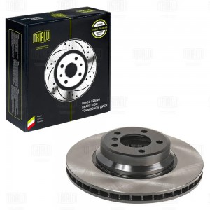 Диск торм. BMW 7 (E65) (01-) перед. d=348 (DF 261505)  2шт DF261505 TRIALLI