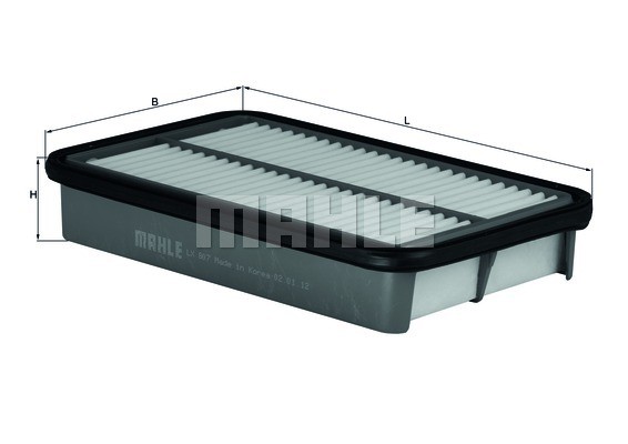 Фильтр воздушный TOYOTA MAHLE LX807 MAHLE KNECHT