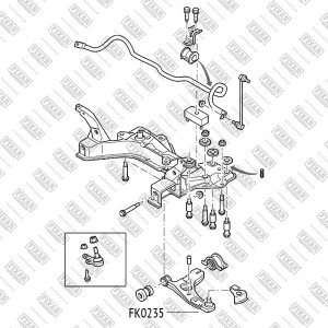 FORD FOCUS 98> FK0235 FIXAR