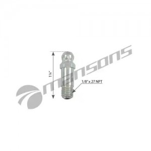 Масленка прямая 180 градусов 1/8"x27 NPT MANSONS G815 MANSONS