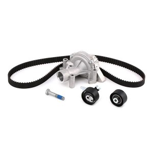 Комплект ГРМ PEUGEOT 206,307,407 (04-10) CITROEN C4,C5 (01-) с насосом водяным G KP25608XS GATES
