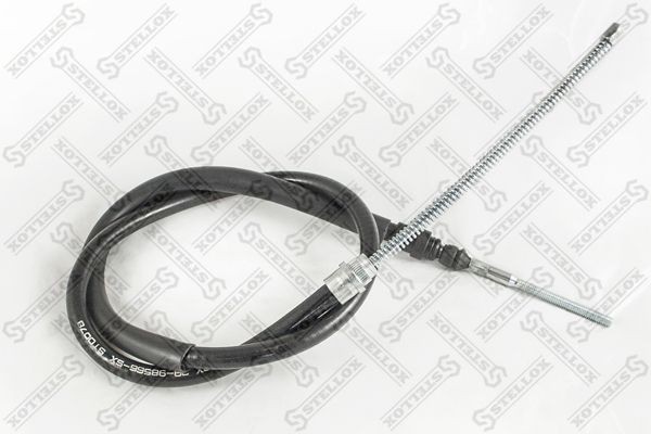 трос ручного тормоза! л.\Citroen Evasion, Fiat Ulysse 94>drum 29-98566-SX STELLOX
