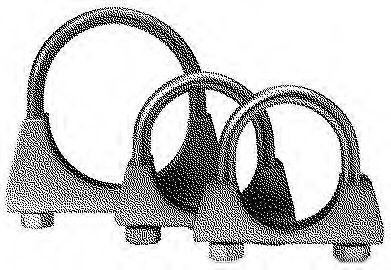 Хомут глушителя d=52 М8 BOSAL 250-852 BOSAL