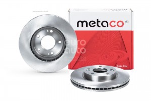 Диск тормозной передний вентилируемый 3050106 3050106 METACO