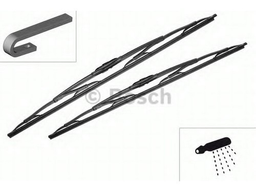 КАРКАСНЫЕ С ФОРСУНКОЙ ОМЫВАТЕЛЯ 650/450мм 3 397 118 321 BOSCH