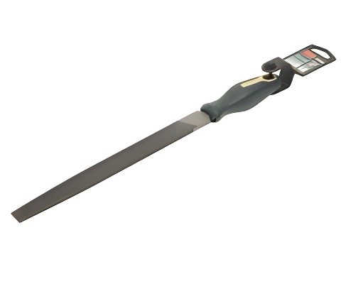 Напильник плоский 250мм с держателем ROCKFORCE RF5056P110 ROCK FORCE
