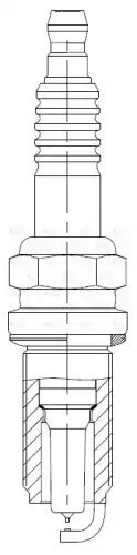 Свеча зажигания для а/м Hyundai Santa Fe II (06-) 2.7i Ir+Pt (VSP 0807) VSP 0807 START VOLT
