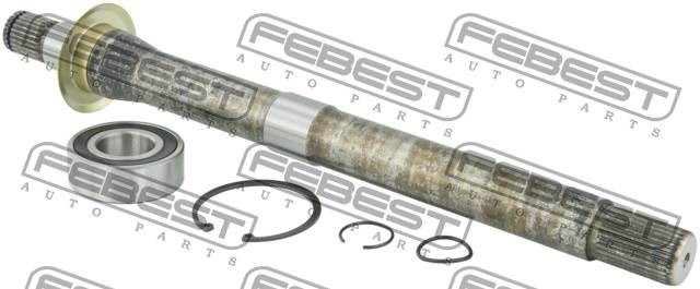 ПОЛУОСЬ ПРАВАЯ 27X430X26 подходит для HYUNDAI IX35/TUCSON 10MY 2009-2015 2212-SP 2212-SP4WDAT FEBEST