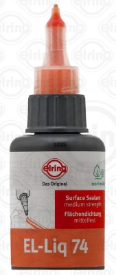 герметик EL-Liq 74 ORANGE! 50ml анаэробный поверхностный оранжевый -55..+180C\ 461.682 ELRING