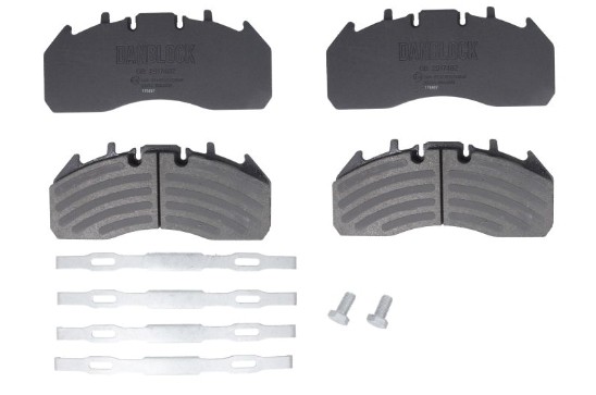 колодки тормозные! WVA29174\ RVI,VOLVO DB2917482 DANBLOCK