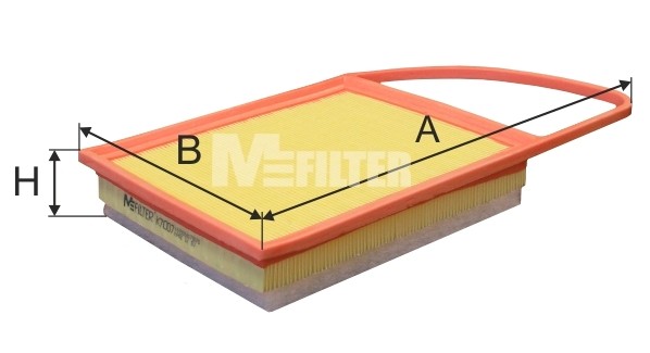 фильтр воздушный!\ Peugeot 207/308/508 1.6HDi 09> K7007 MFILTER AUTOMOTIVE FILTERS