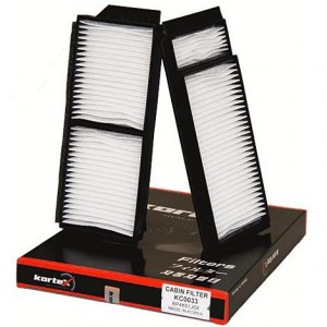 Фильтр салонный MAZDA 3 03-/MAZDA 5 05- (к-т) KC0033 KC0033 KORTEX