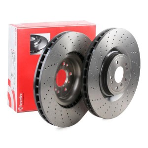 MERCEDES BENZ ПЕРФОРАЦИЯ 09.A960.21 BREMBO