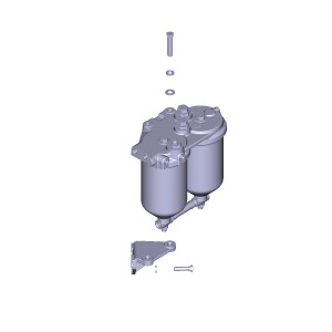 Фильтр топливный ЯМЗ-850 тонкой очистки в сборе АВТОДИЗЕЛЬ 8501117010 YAMZ