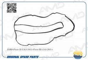 Прокладка клапанной крышки FORD Focus II, 1,6, -2011, Focus III, 1,6, 2011- AMDG AMD.GAS324 AMD