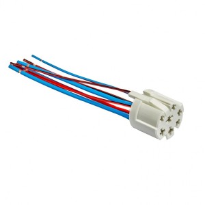 Разъем к переключателю вент.отопителя ВАЗ 1117, 1118, 1119, с проводами (1118-37 LECAR010870703 LECAR