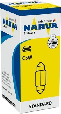 Лампа 12V C5W SV8.5 Festoon NARVA 171253000 NARVA