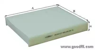 Фильтр салона AG367CF AG 367 CF GOODWILL