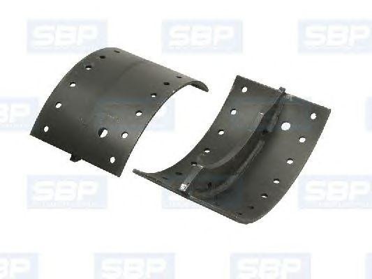 03MA001 КОМПЛЕКТ ТОРМОЗНЫХ КОЛОДОК 03MA001 SBP