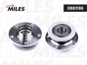 Ступица колеса задняя с подшипником AUDI A4 II-III 01-09 (SKF VKBA3606) DB83186 DB83186 MILES