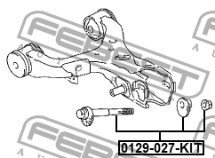 Болт с эксцентриком ремкомплект TOYOTA SEQUOIA 2008-2016 0129-027-KIT 0129-027-KIT FEBEST