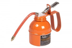 Маслёнка стальная рычажная с гибким наконечником 250мл "AIRLINE" AT-GG-11 AIRLINE