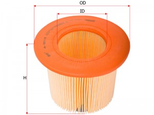 Фильтр воздушный  LINCOLN NAVIGATOR 5,4 1997 - 2002 A5019 Фильтр воздушный  LINC A5019 SAKURA