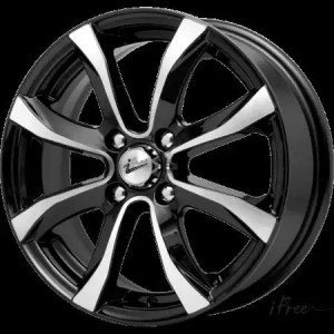 iFree Дайс 15.0 / 6.0J PCD 4x100.00 ET 45.00 ЦО 67.10 Литой / Черный с полирован 265805 IFREE